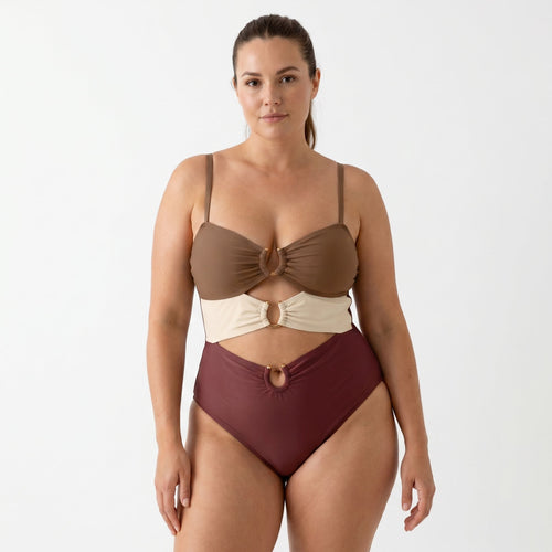 Sterre | Eendelig Badpak met Cut-Outs
