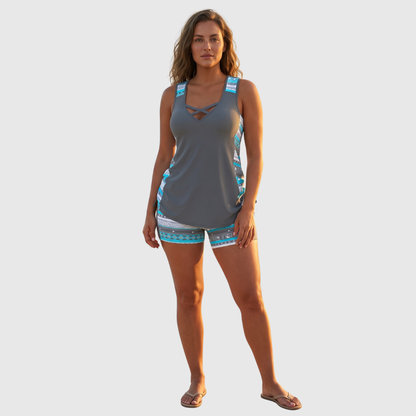 Rolinde | Flatterende Tankini