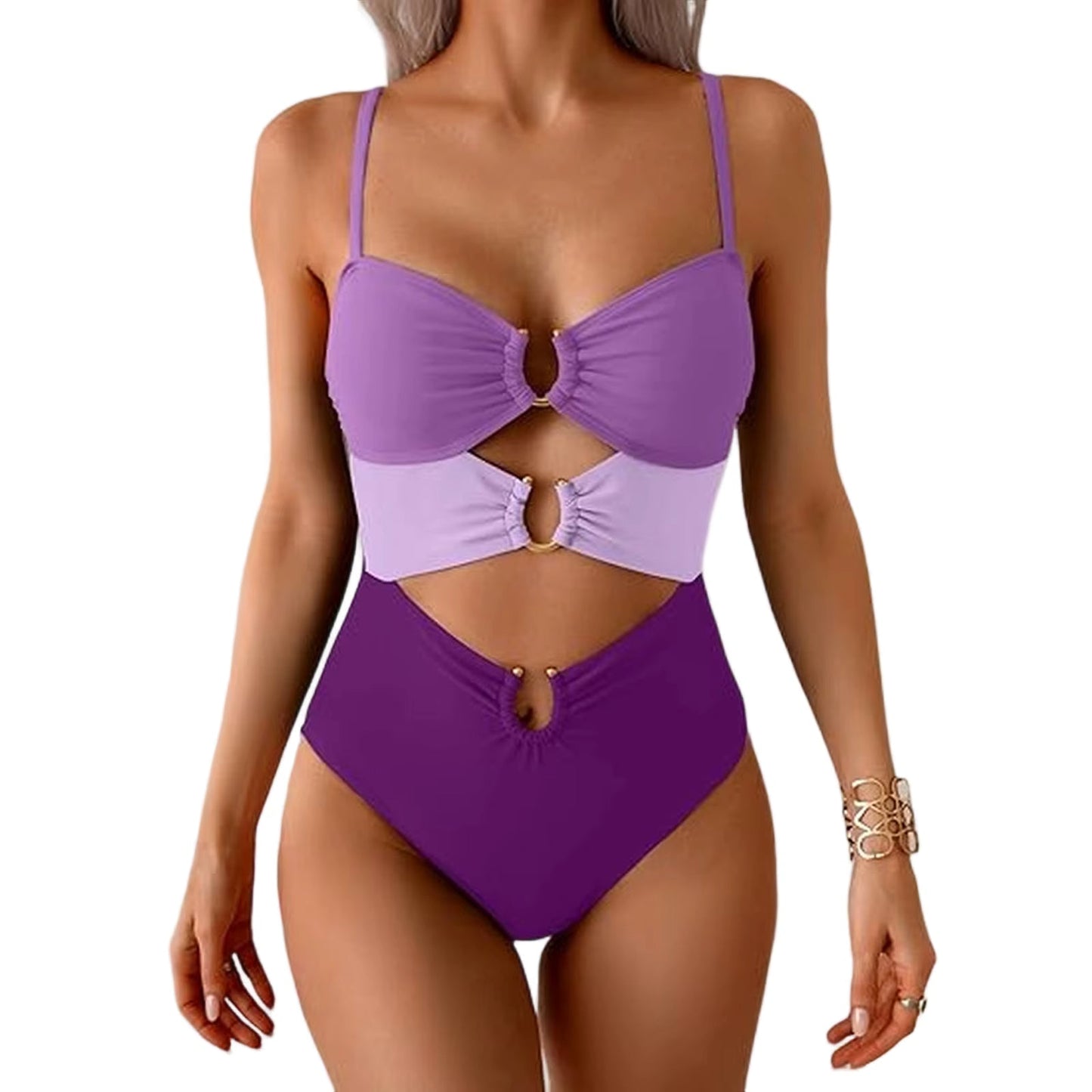 Sterre | Eendelig Badpak met Cut-Outs