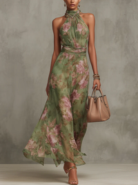 Green Floral