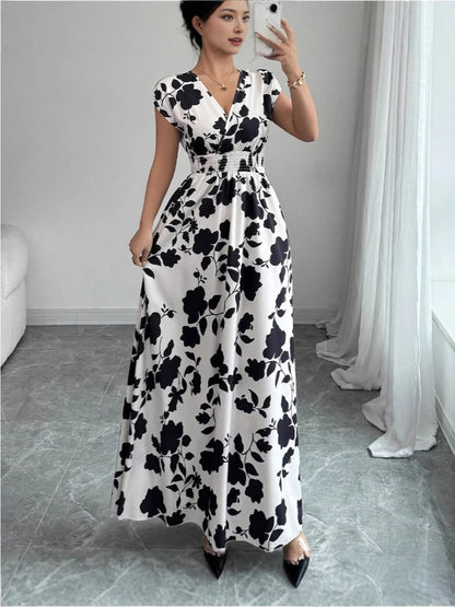 Camille Floral Maxi Dress