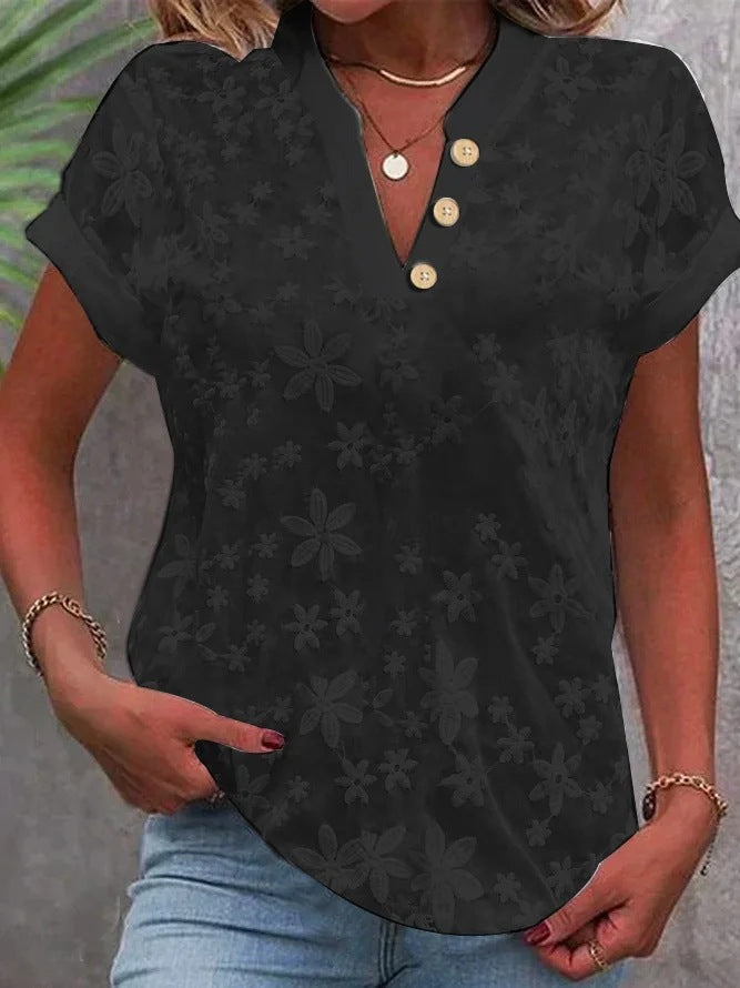 Charlotte - Tonal Print Tee
