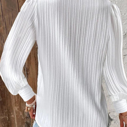 Sophia - Lace Trim Blouse