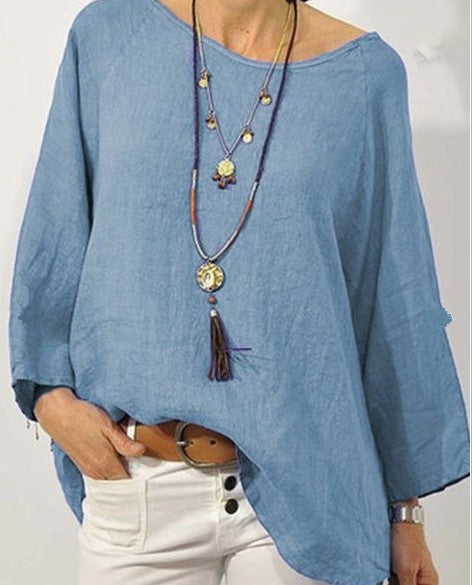 Elena - Linen Top