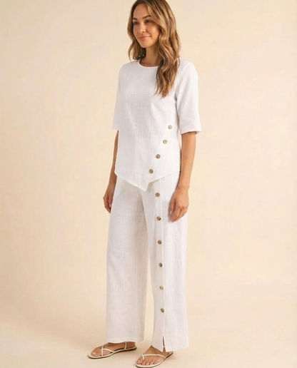 Lara - Button Detail Set