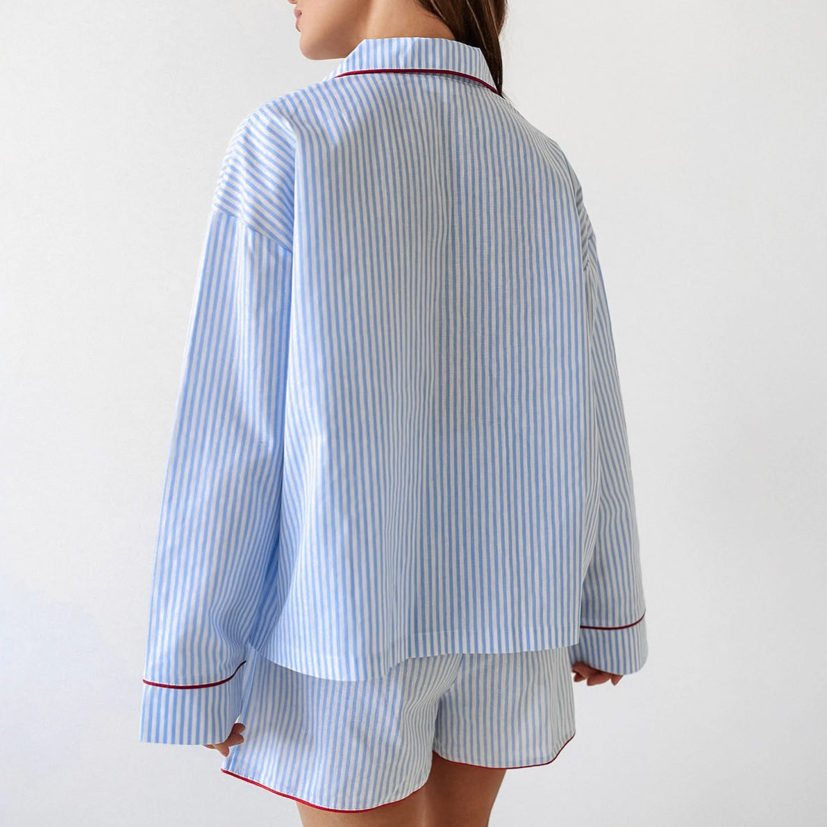 Audrey Stripe Pajama Set