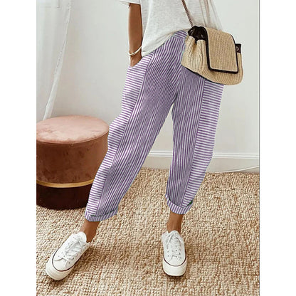 Harlow - Striped Joggers