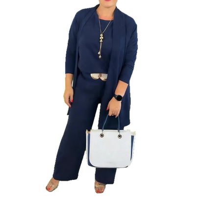 Olivia - Three-Piece Knit Set