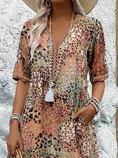 Ruby - Patchwork Dress