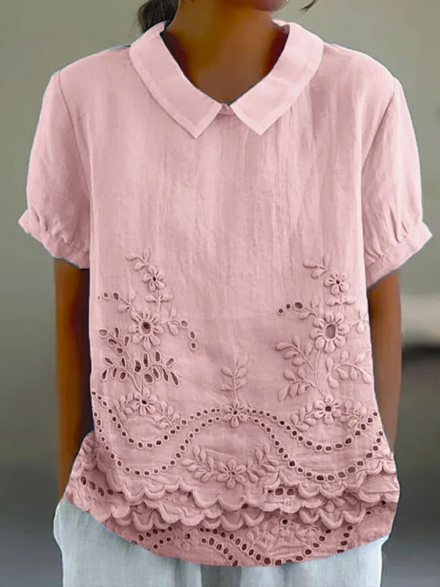 Camille - Embroidered Blouse