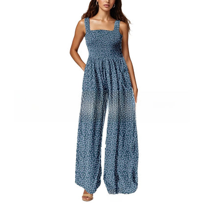 Luna - Floral Jumpsuit