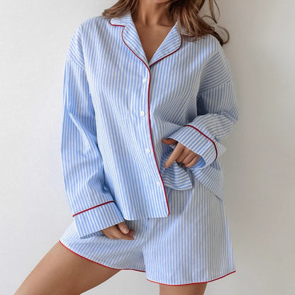 Audrey Stripe Pajama Set
