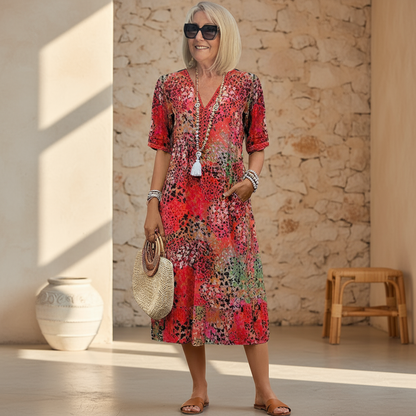 Ruby - Patchwork Dress