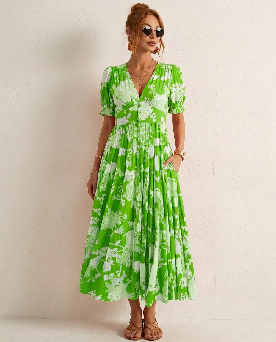 Paloma Floral Maxi Dress