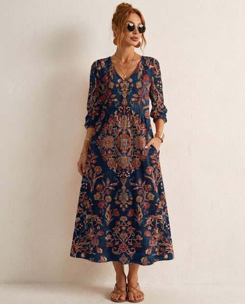 Daisy Tapestry Dress