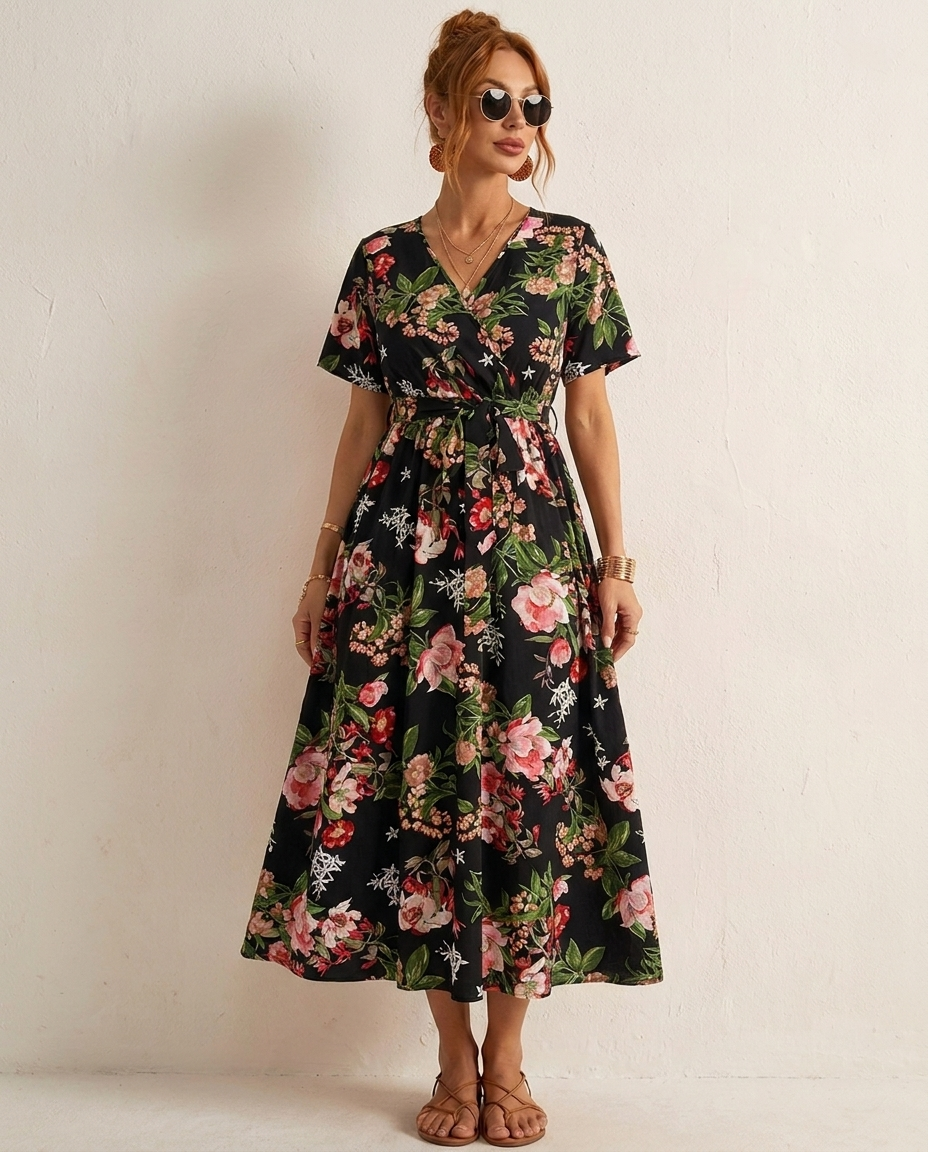 Vivienne Floral Maxi Dress