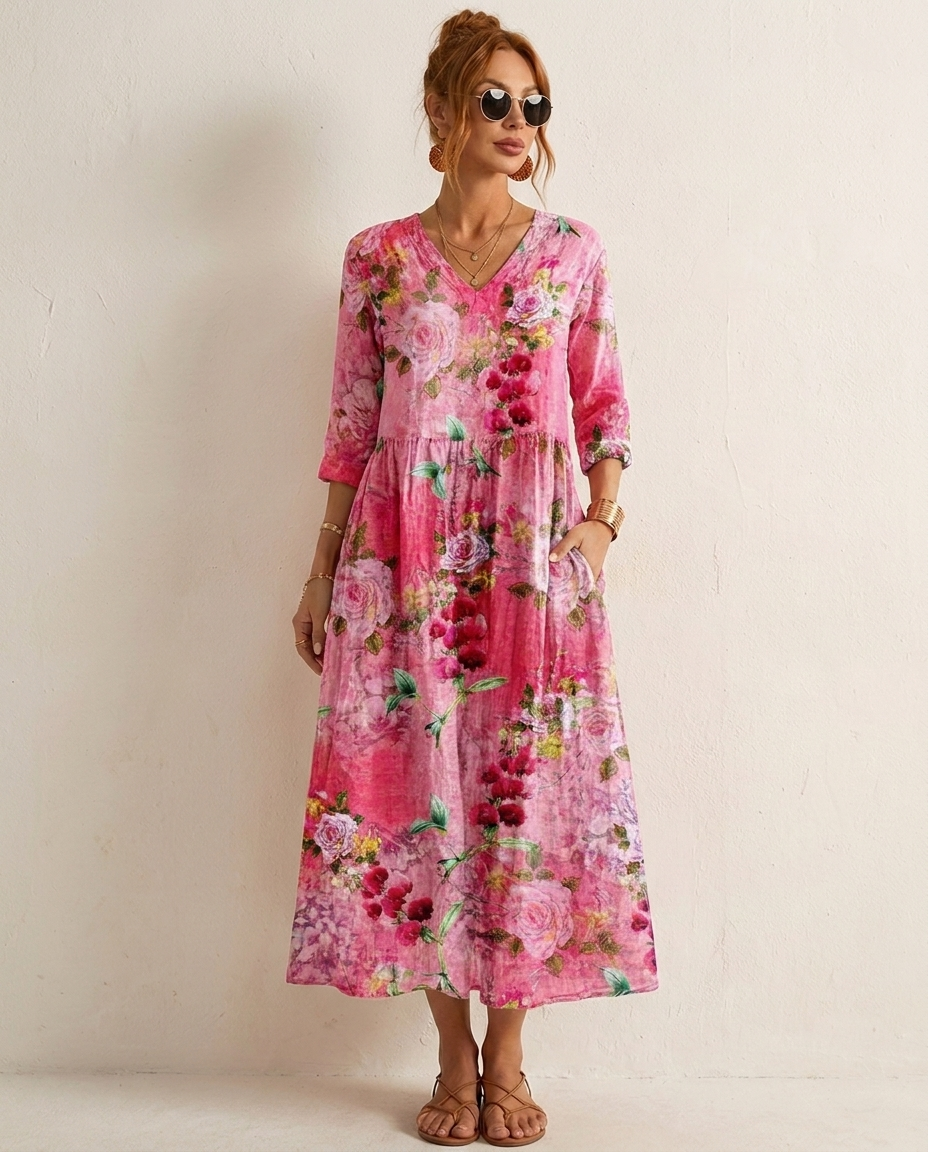 Gabrielle Floral Maxi Dress