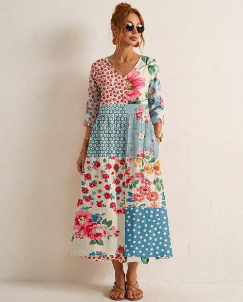 Rosalie Floral Maxi Dress