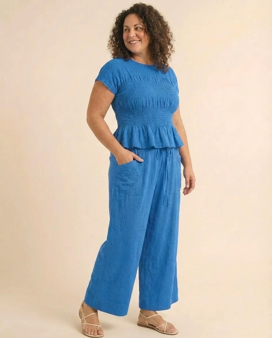 Luna - Smocked Set