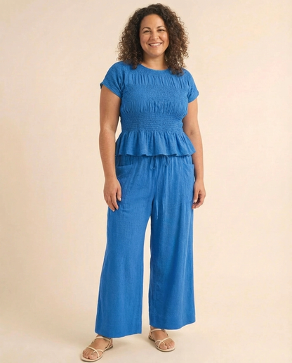 Luna - Smocked Set