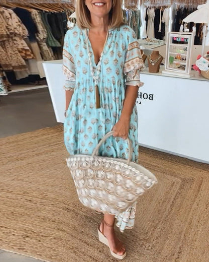 Sadie - Boho Maxi Dress
