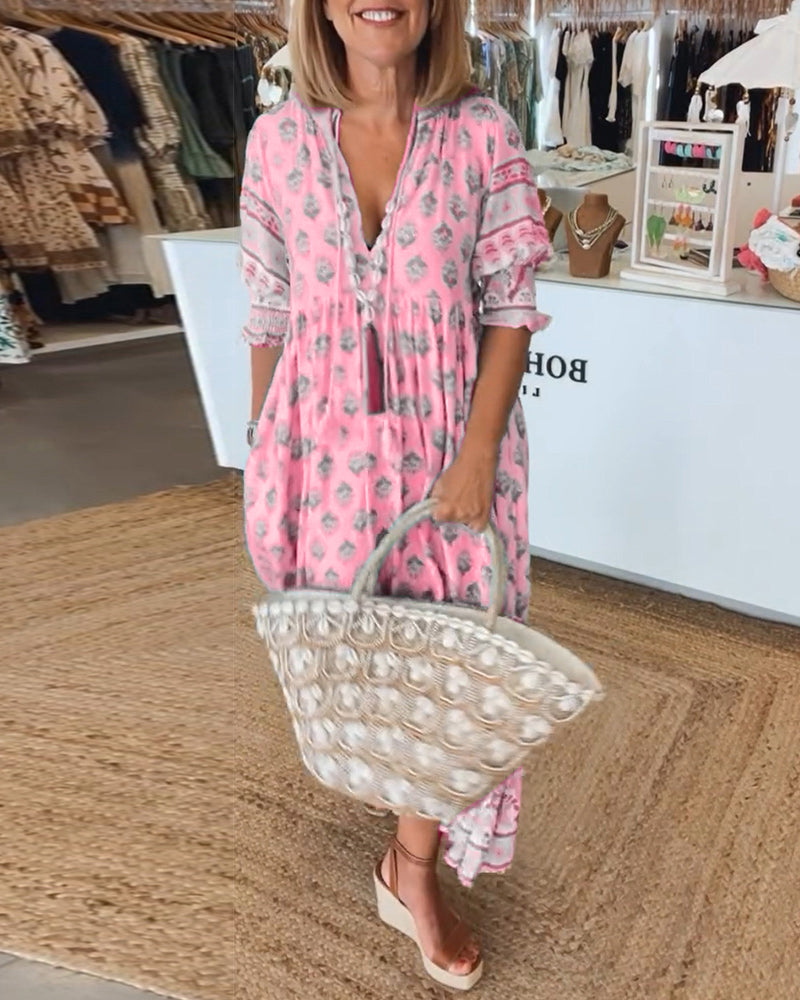 Sadie - Boho Maxi Dress