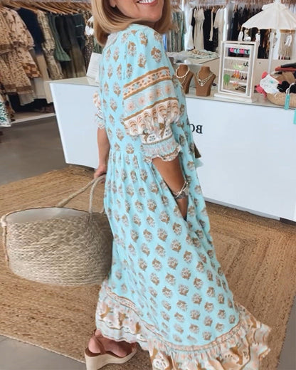 Sadie - Boho Maxi Dress