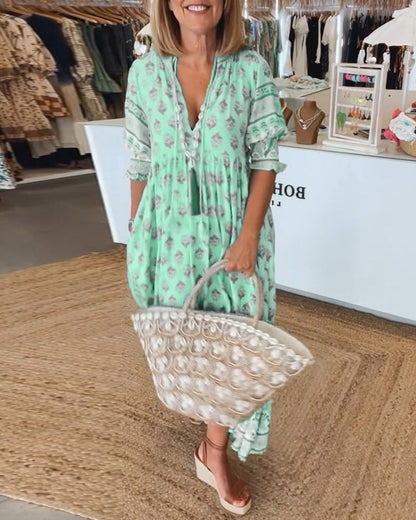 Sadie - Boho Maxi Dress