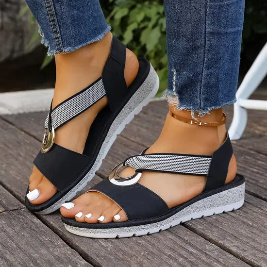 Elowen Comfort-Ring Sandals
