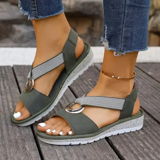 Elowen Comfort-Ring Sandals