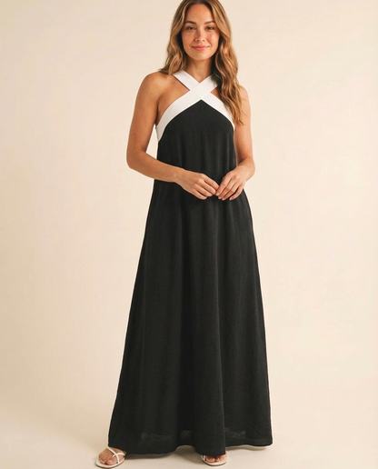 Delphine - Halter Maxi Dress