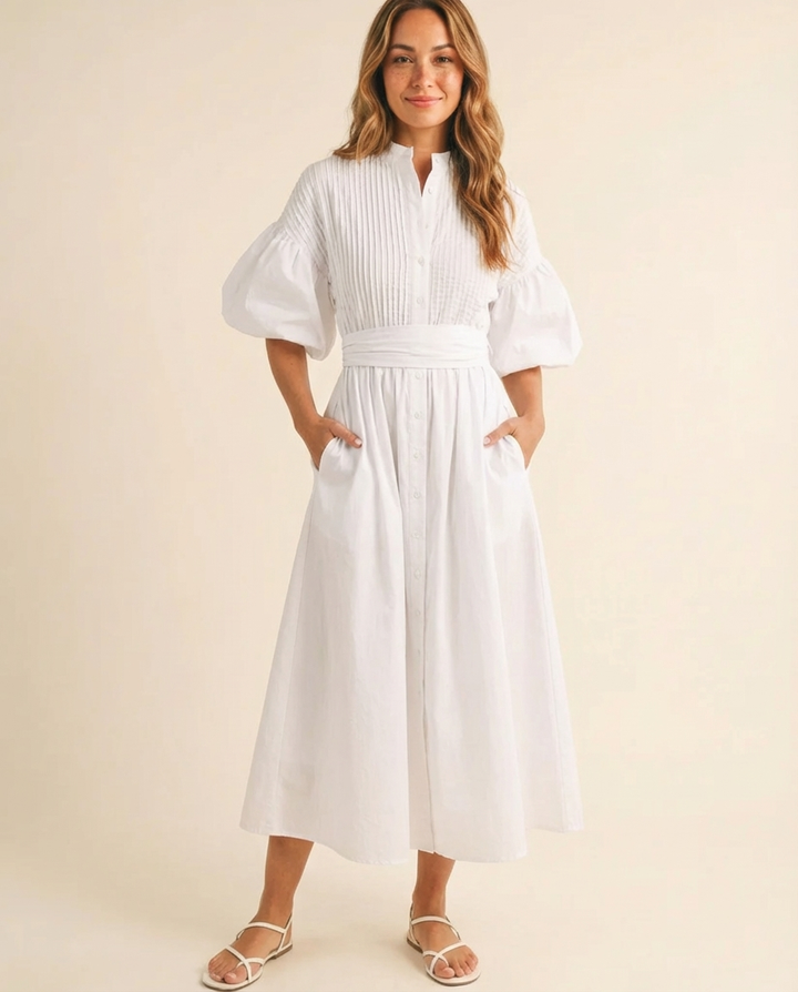 Tuileries Pintuck Midi