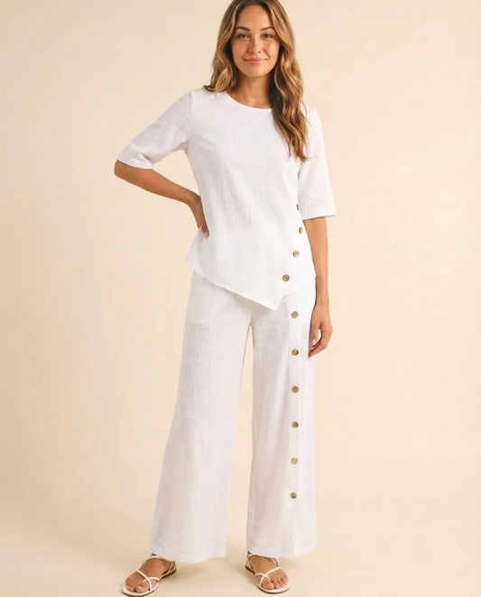 Lara - Button Detail Set