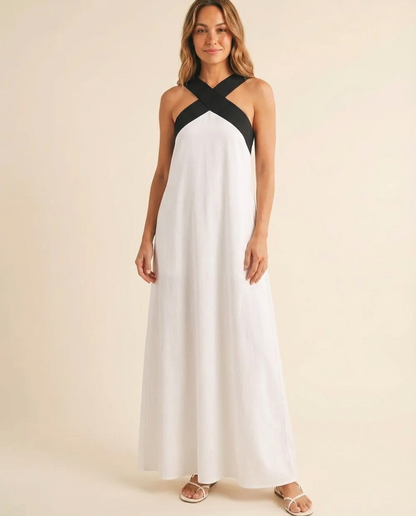 Delphine - Halter Maxi Dress