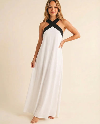 Delphine - Halter Maxi Dress