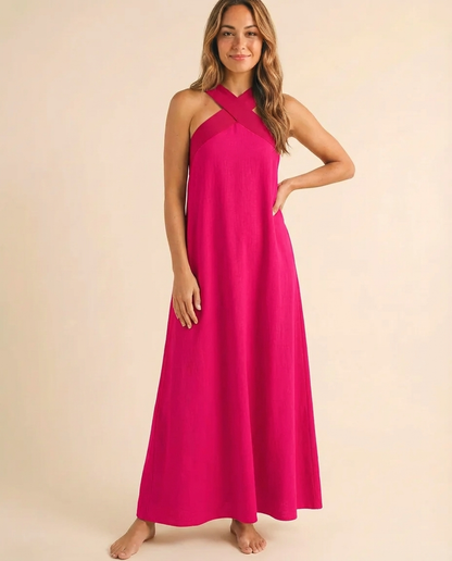 Delphine - Halter Maxi Dress