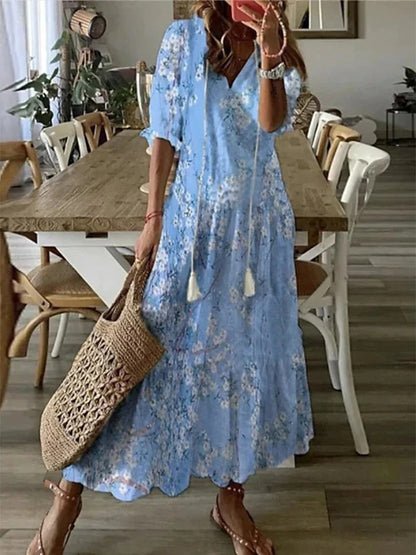 Paloma - Print Maxi Dress