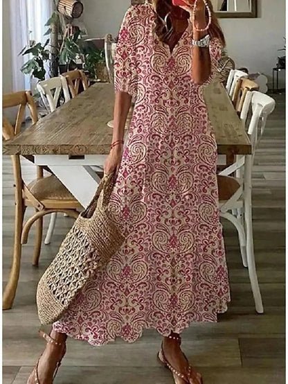 Paloma - Print Maxi Dress